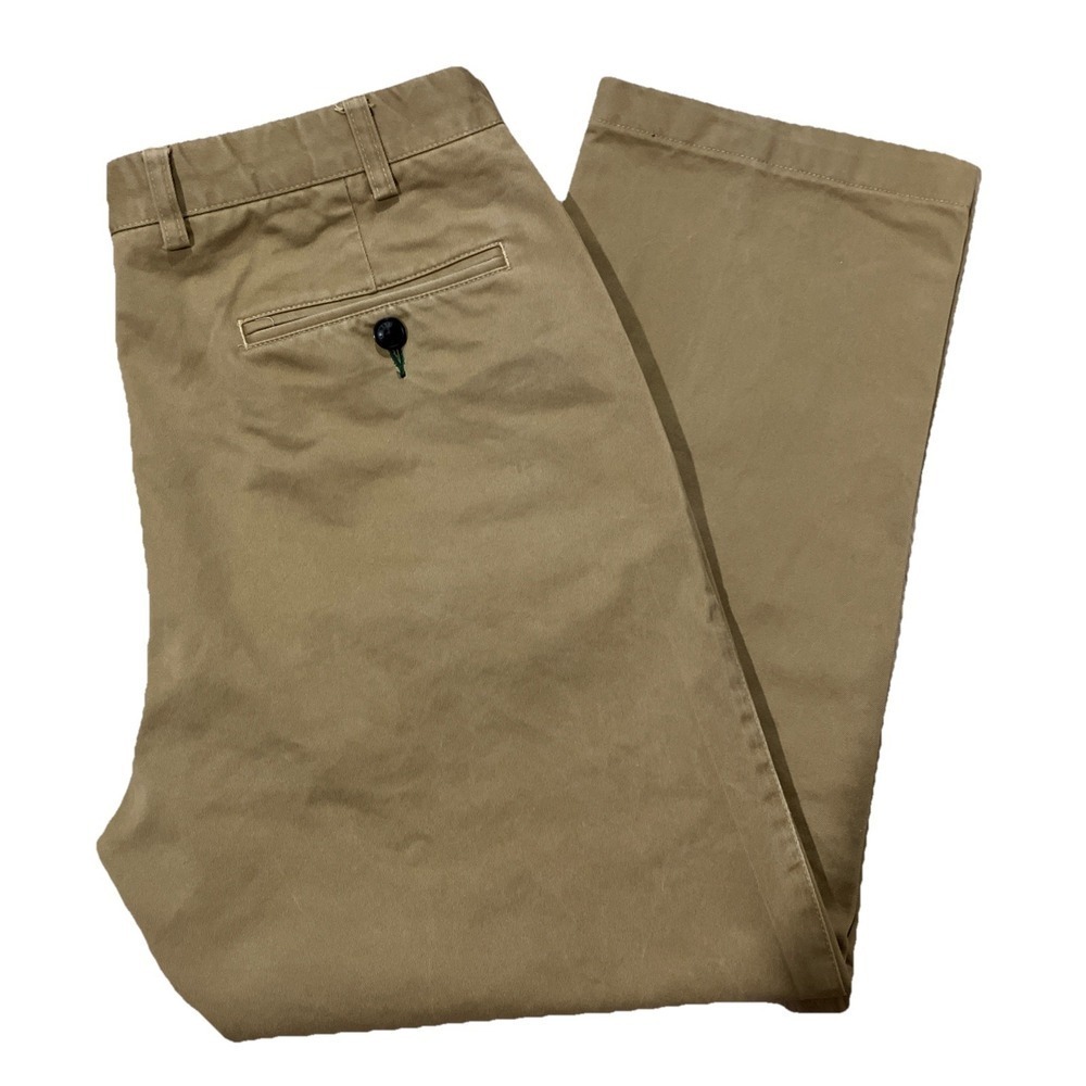 Orvis Trim Fit Pants 34x27 Khaki